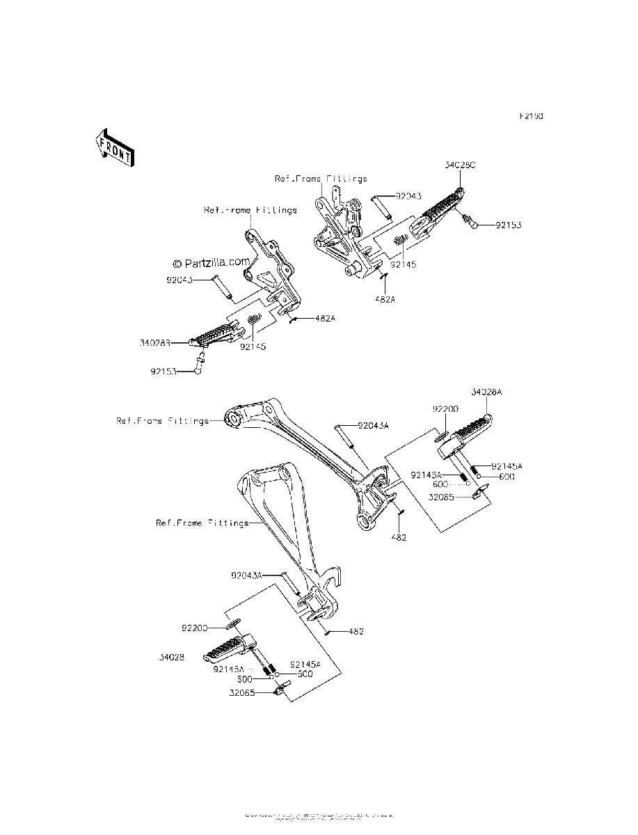 Diagrama de FOOTRESTS