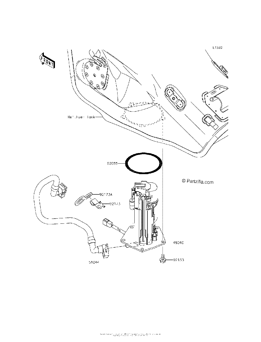 Diagrama de FUEL PUMP