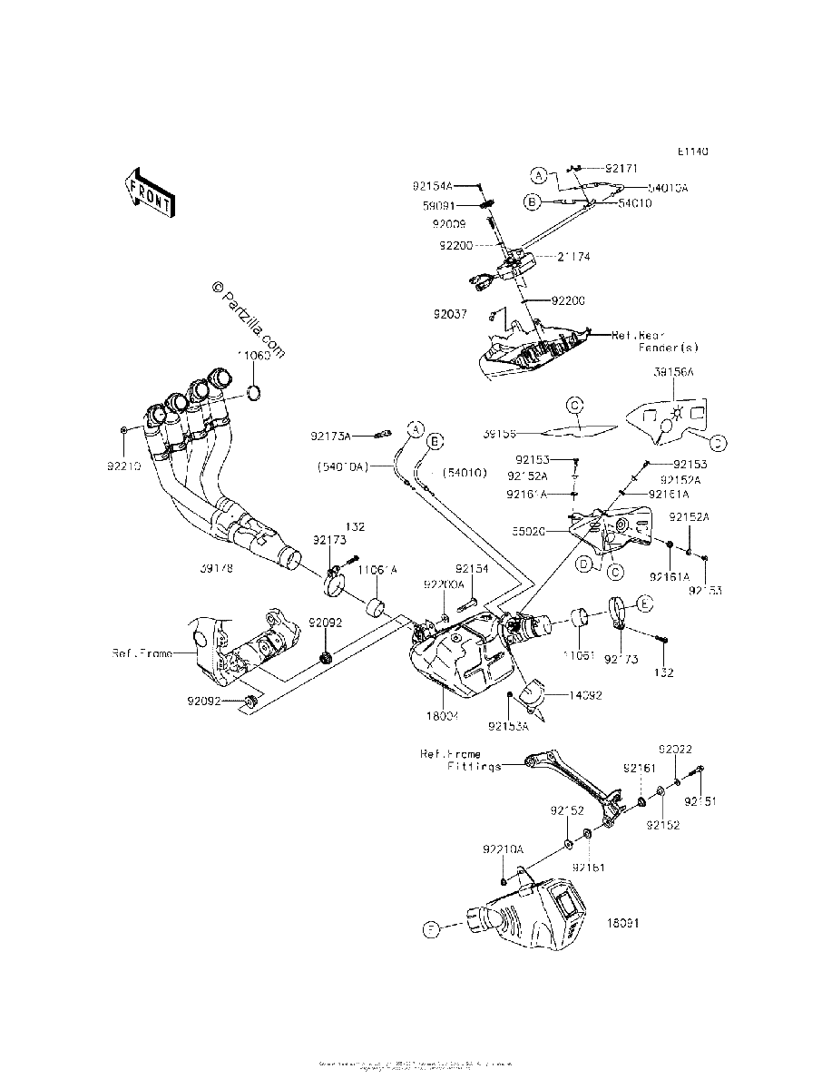 Diagrama de MUFFLER S