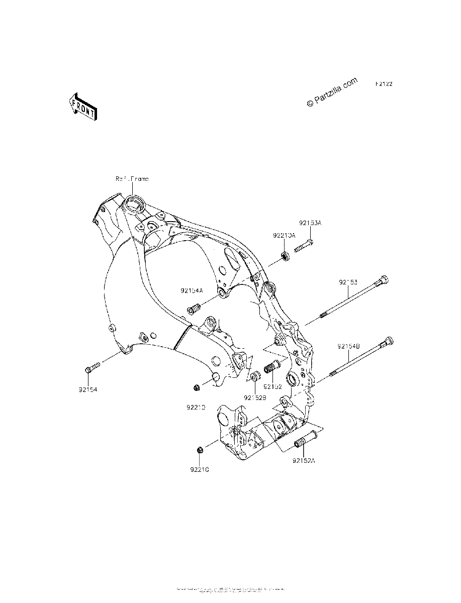 Diagrama de ENGINE MOUNT