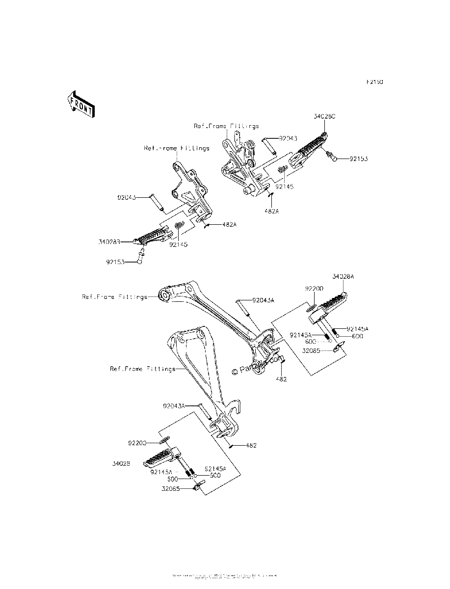 Diagrama de FOOTRESTS