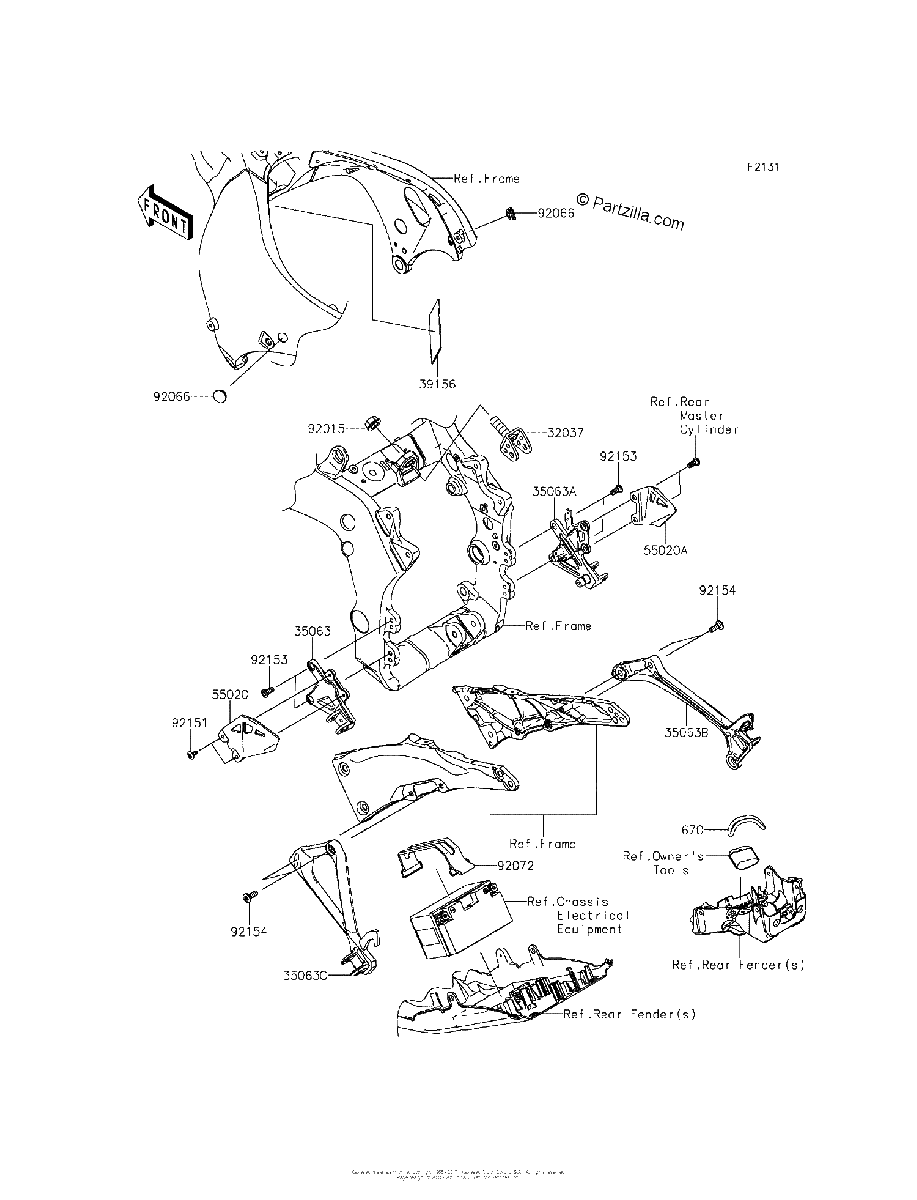 Diagrama de FRAME FITTINGS