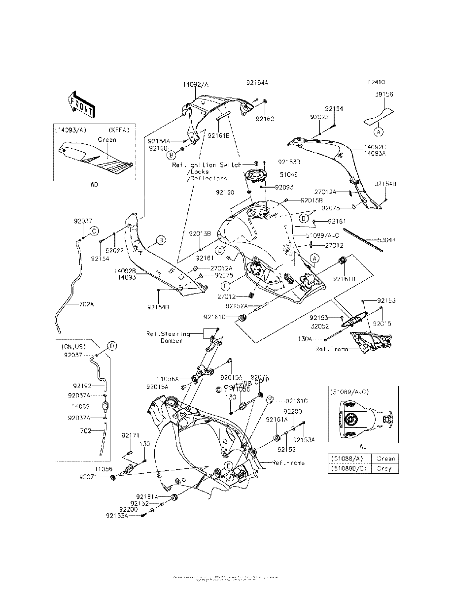 Diagrama de FUEL TANK