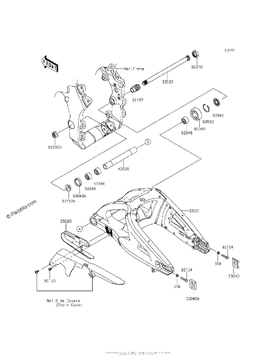 Diagrama de SWINGARM