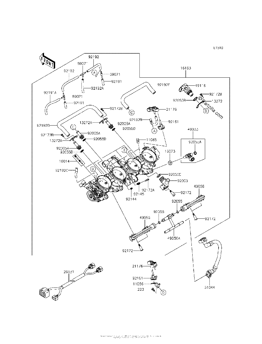 Diagrama de THROTTLE