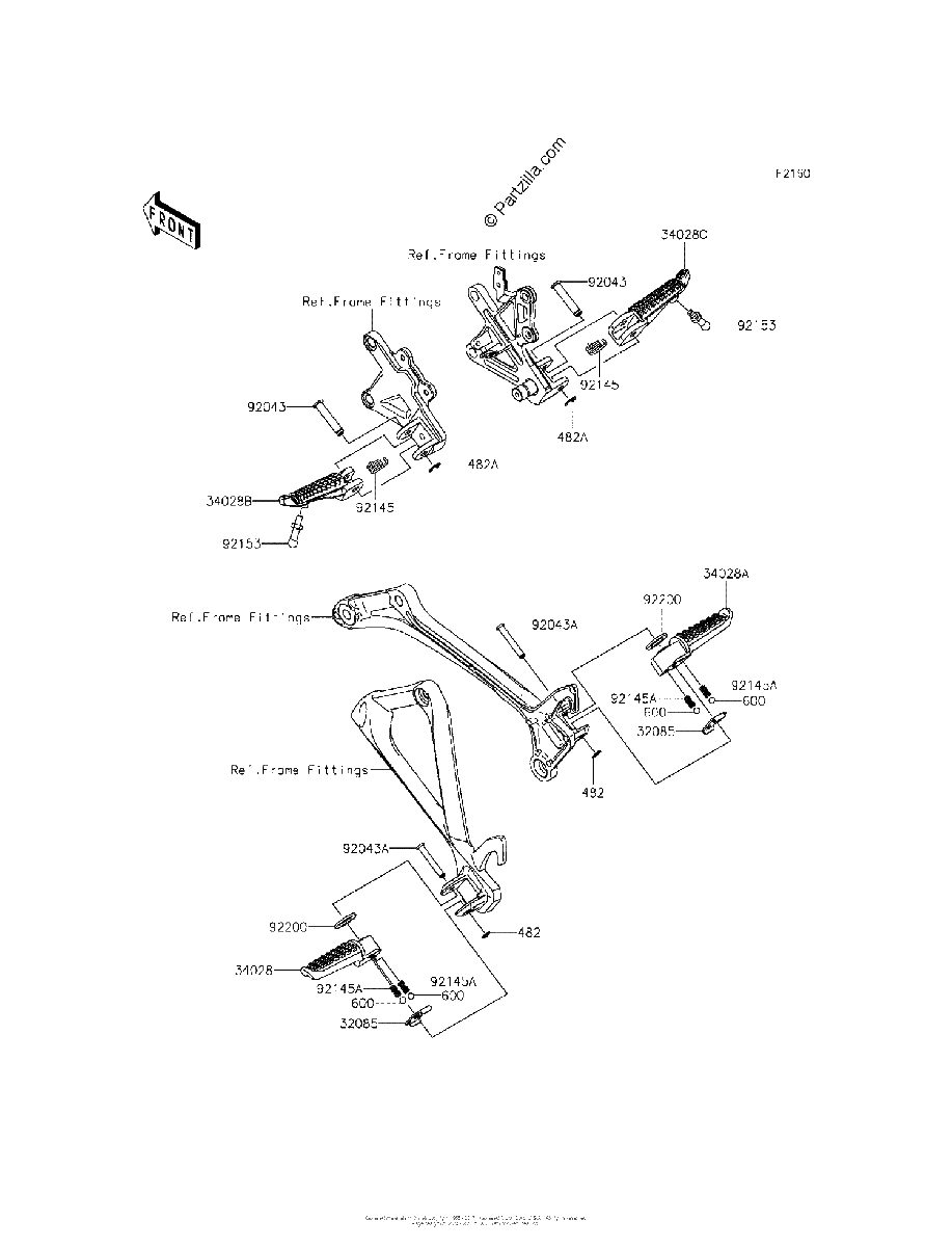 Diagrama de FOOTRESTS
