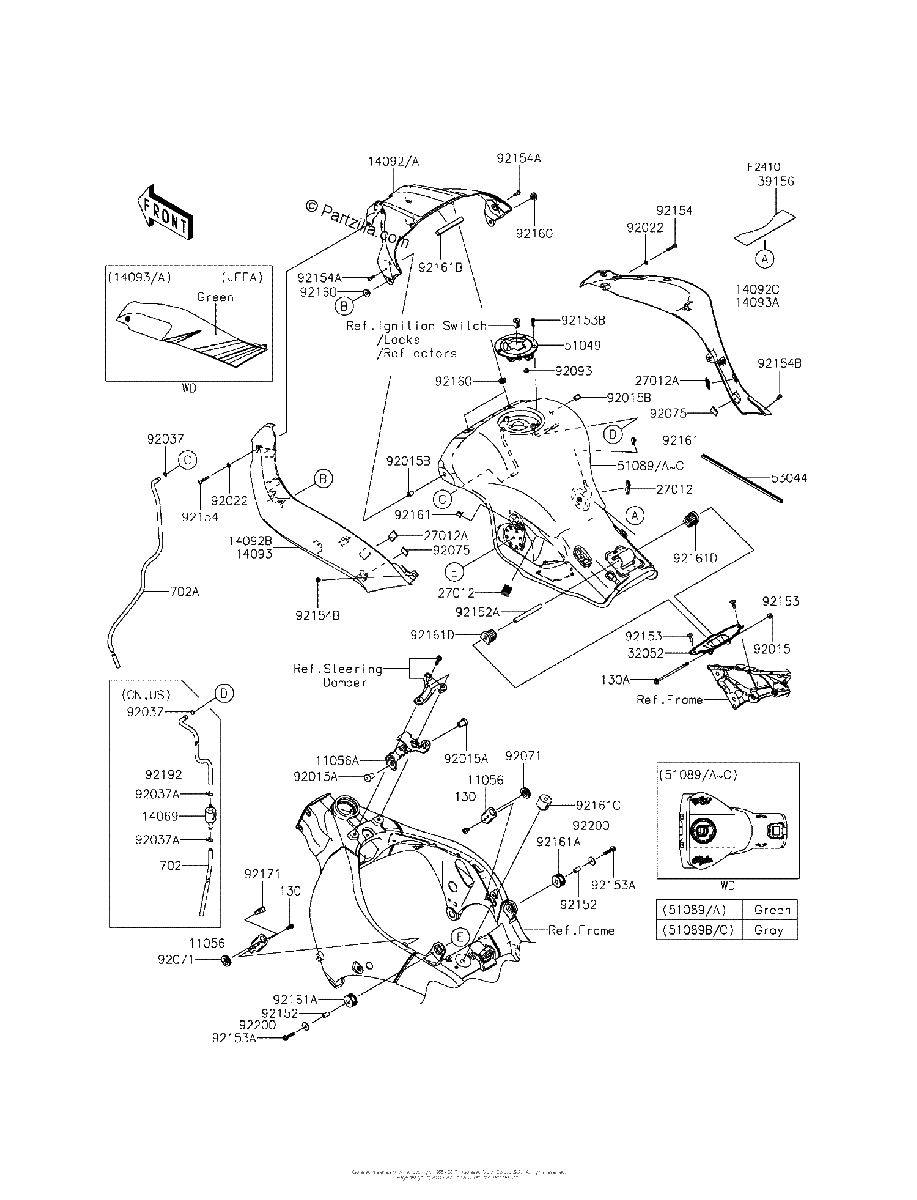 Diagrama de FUEL TANK