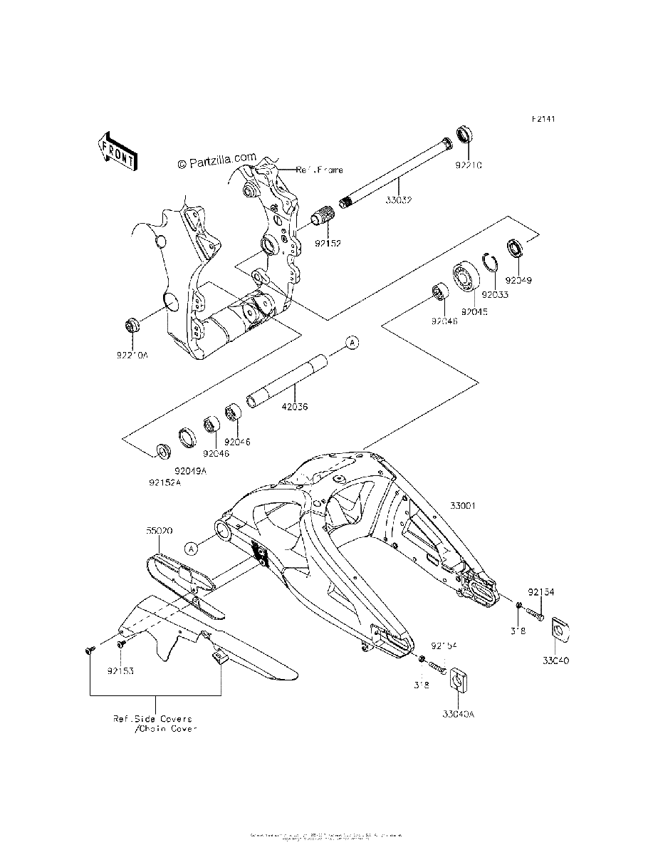 Diagrama de SWINGARM
