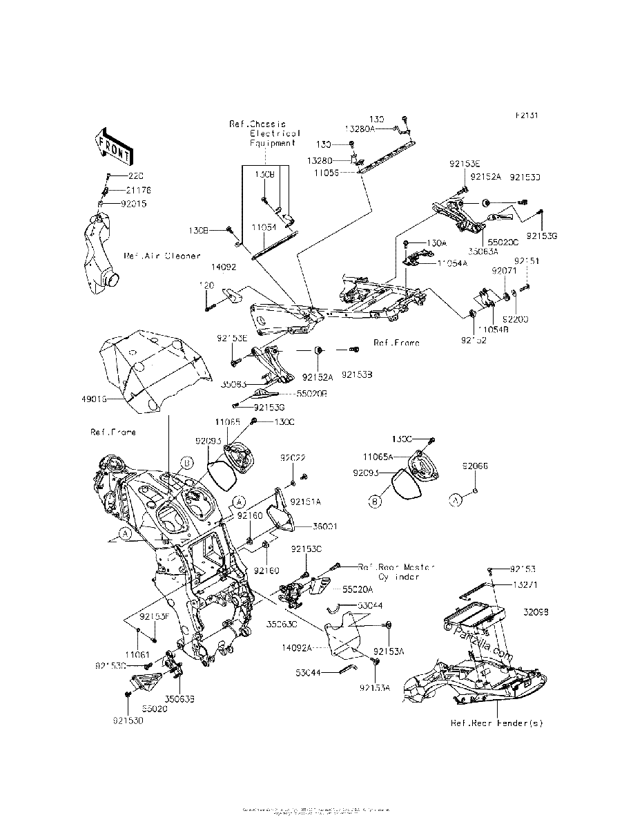 Diagrama de FRAME FITTINGS