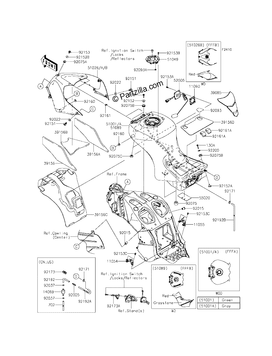 Diagrama de FUEL TANK