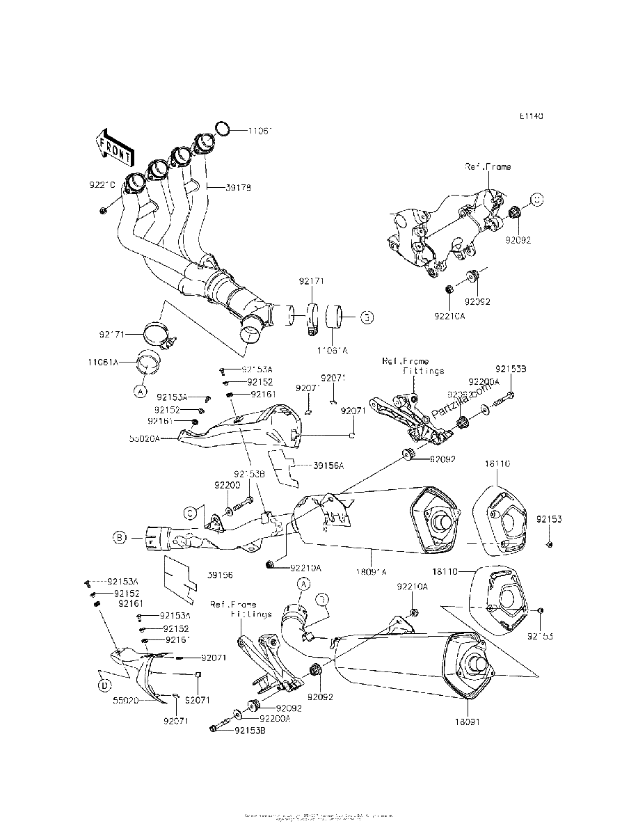 Diagrama de MUFFLER S