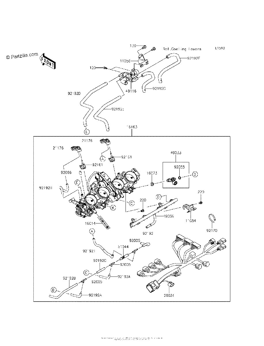 Diagrama de THROTTLE