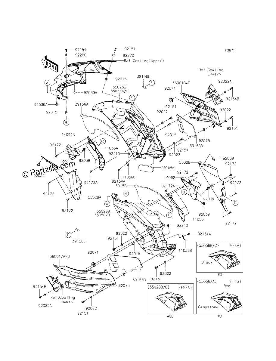 Diagrama de COWLING CENTER