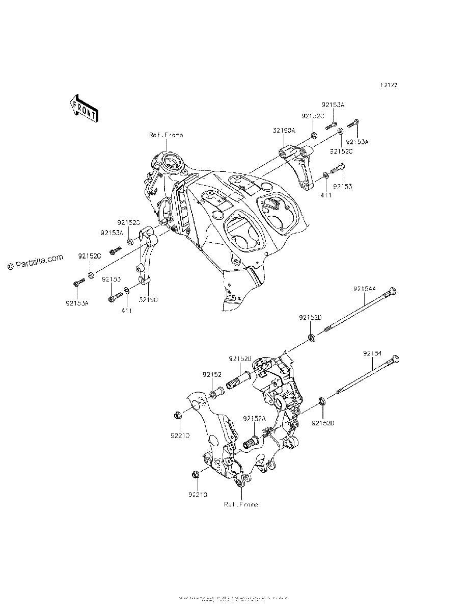 Diagrama de ENGINE MOUNT