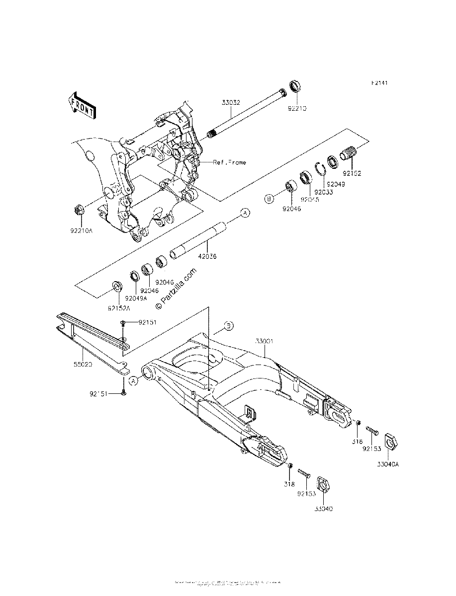 Diagrama de SWINGARM