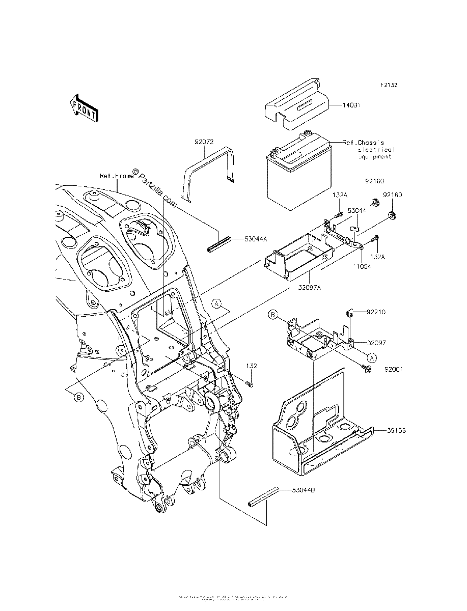 Diagrama de BATTERY CASE