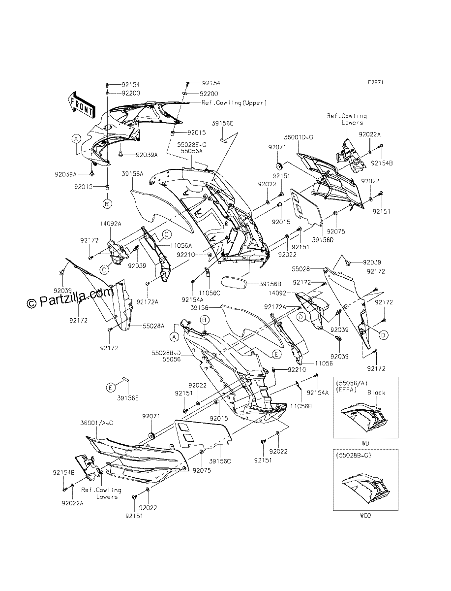 Diagrama de COWLING CENTER