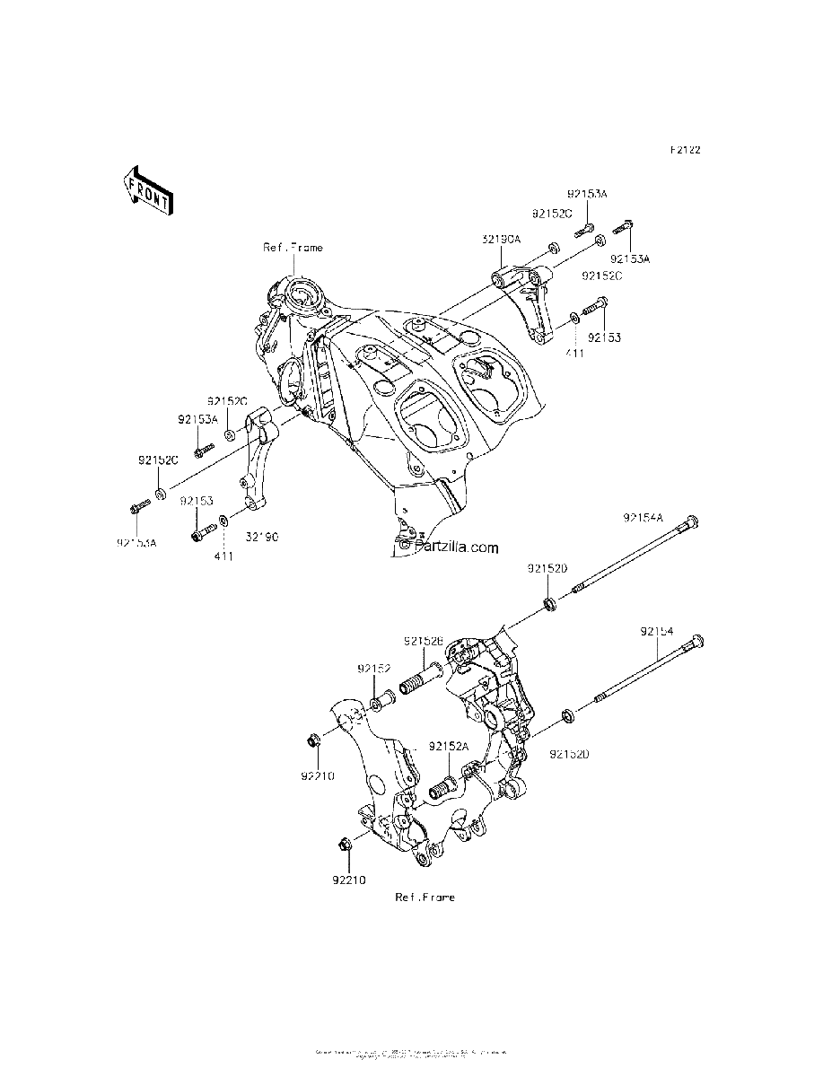 Diagrama de ENGINE MOUNT