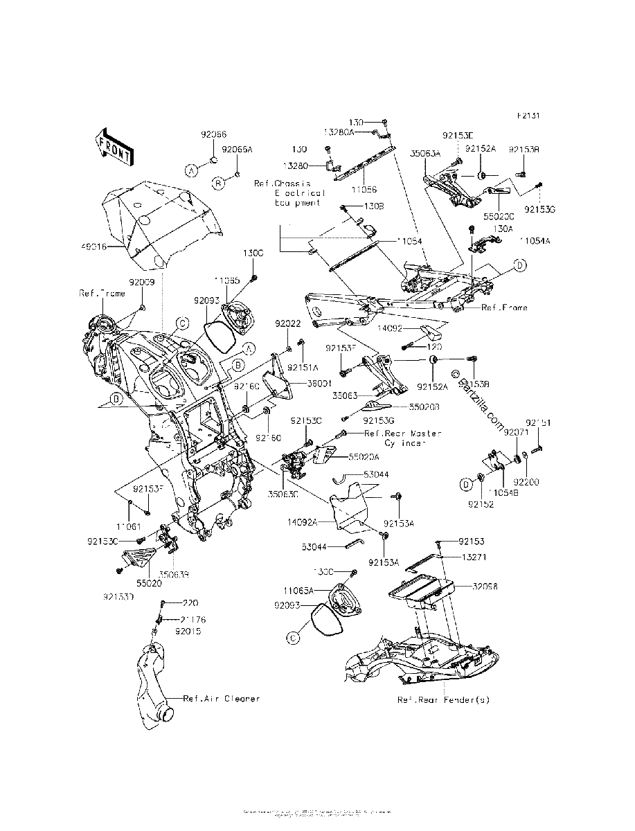 Diagrama de FRAME FITTINGS