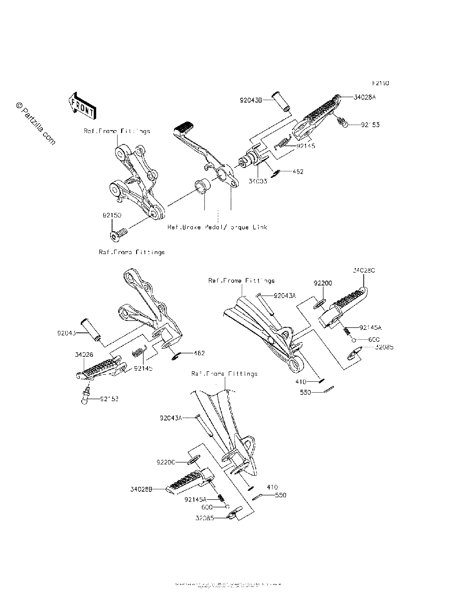 Diagrama de FOOTRESTS