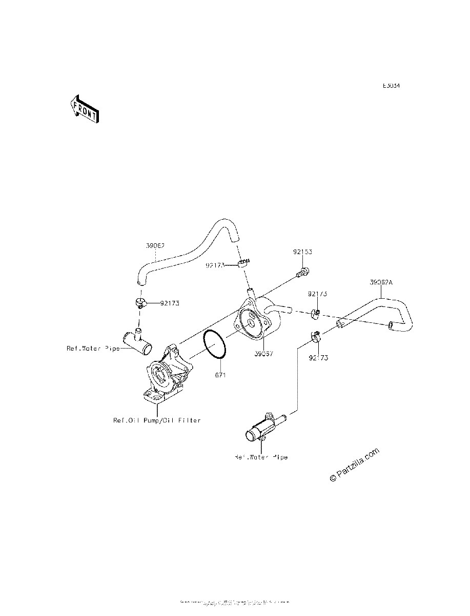 Diagrama de OIL COOLER