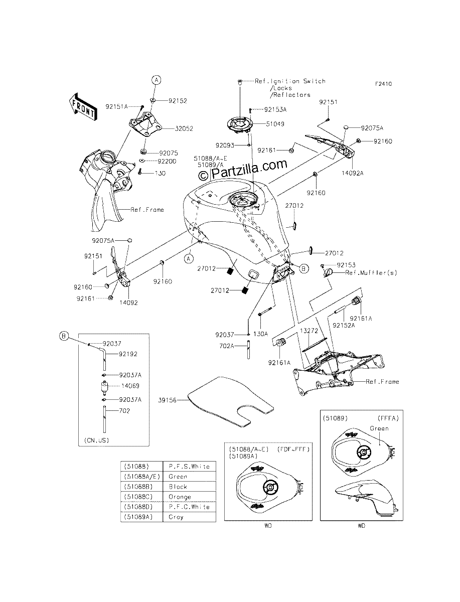Diagrama de FUEL TANK