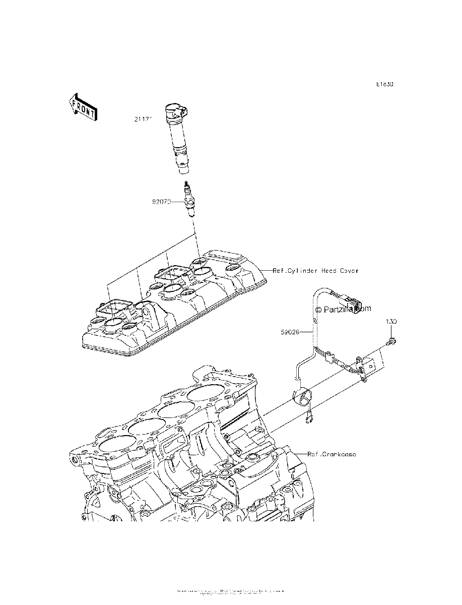 Diagrama de IGNITION SYSTEM