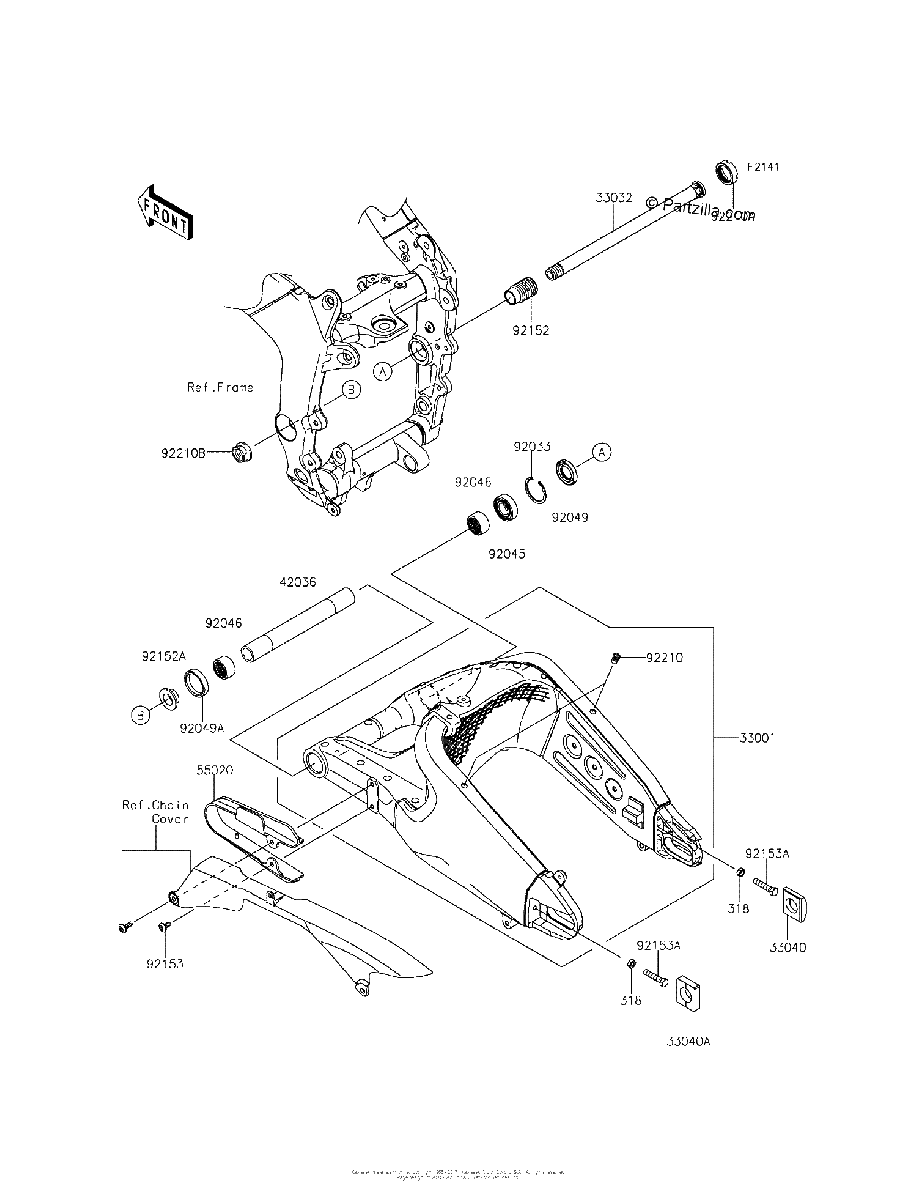 Diagrama de SWINGARM