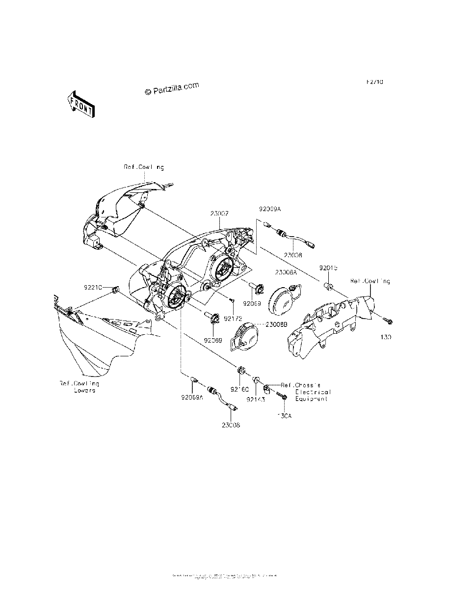 Diagrama de HEADLIGHT S
