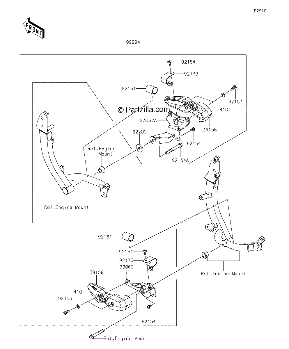 Diagrama de ACCESSORY FRAME SLIDER