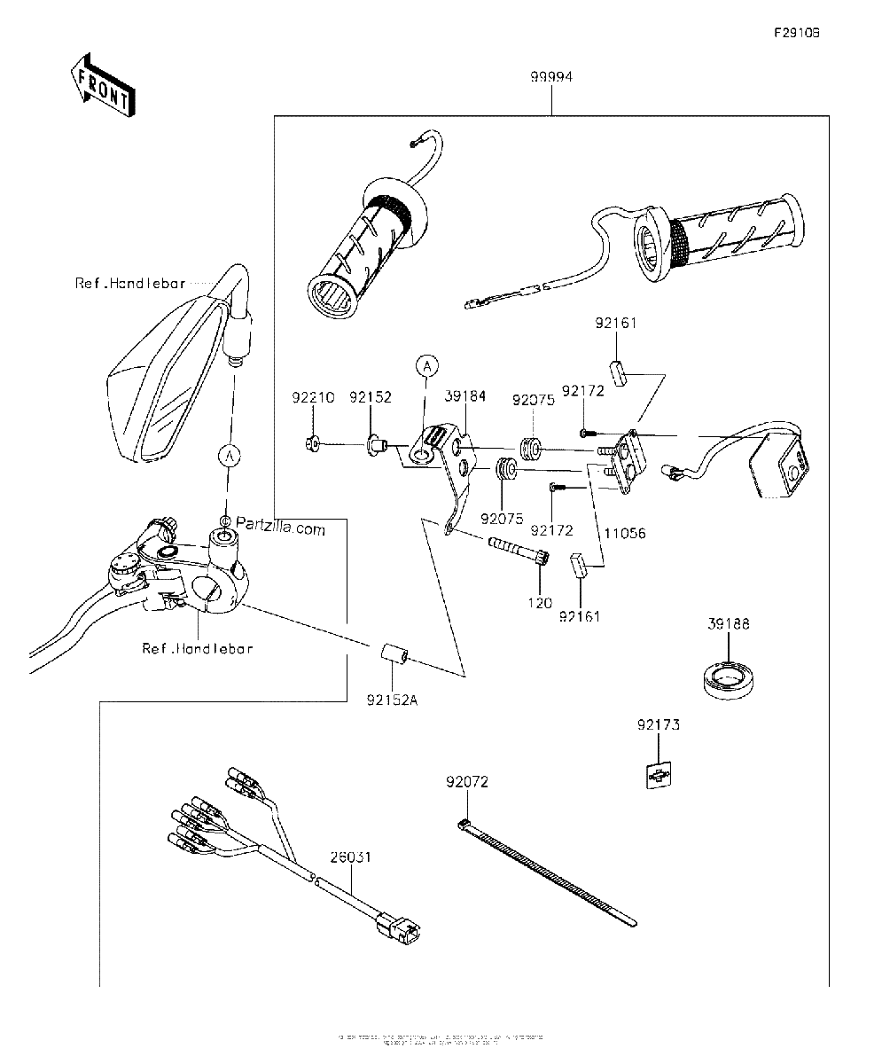 Diagrama de ACCESSORY GRIP HEATER