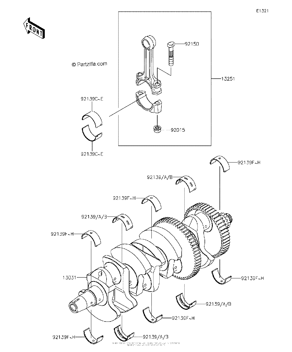 Diagrama de CRANKSHAFT