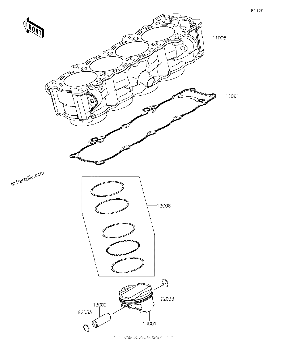 Diagrama de CYLINDER PISTON S