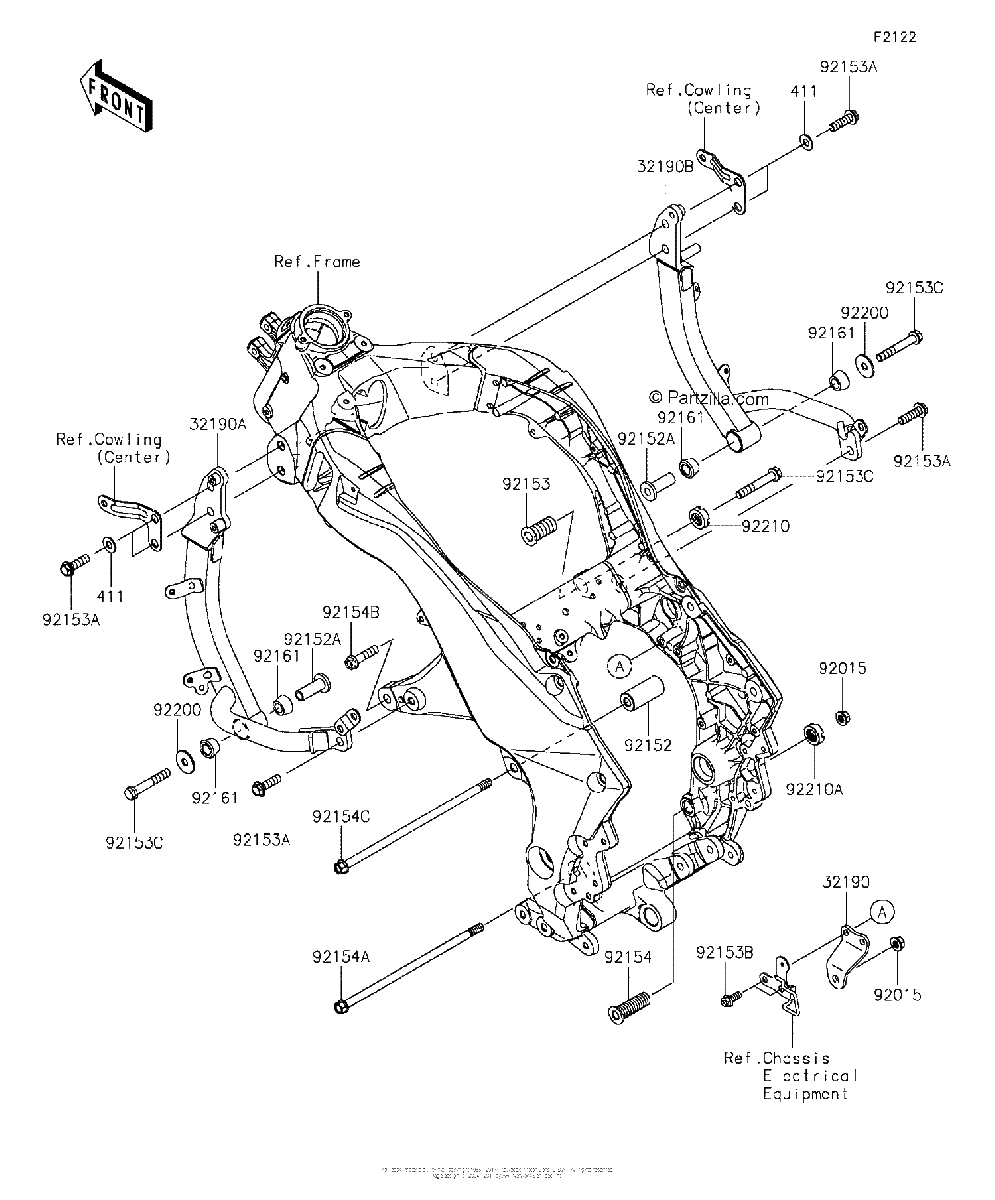 Diagrama de ENGINE MOUNT