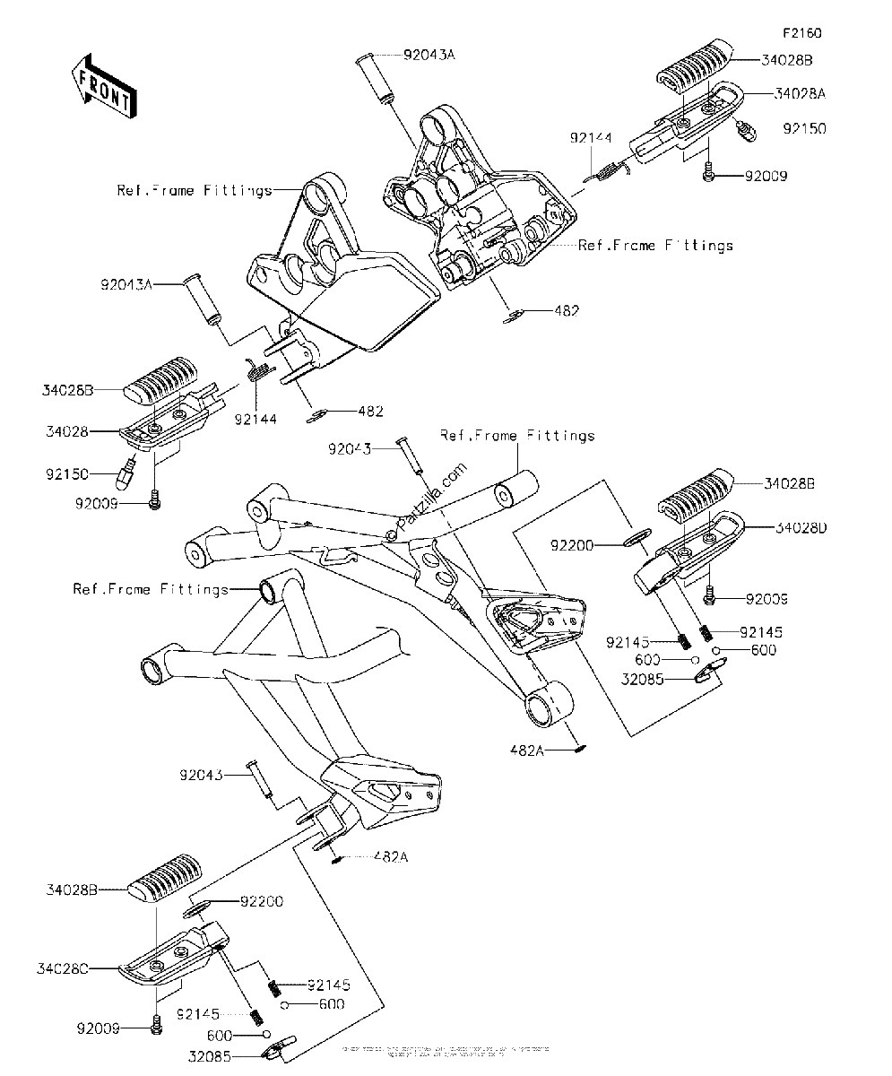 Diagrama de FOOTRESTS