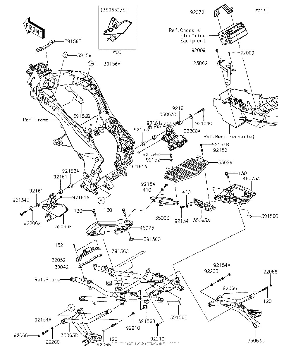 Diagrama de FRAME FITTINGS