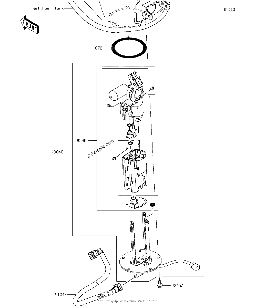 Diagrama de FUEL PUMP