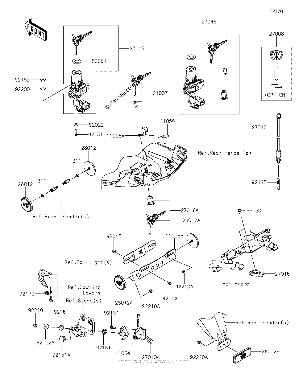 Diagrama de IGNITION SWITCH