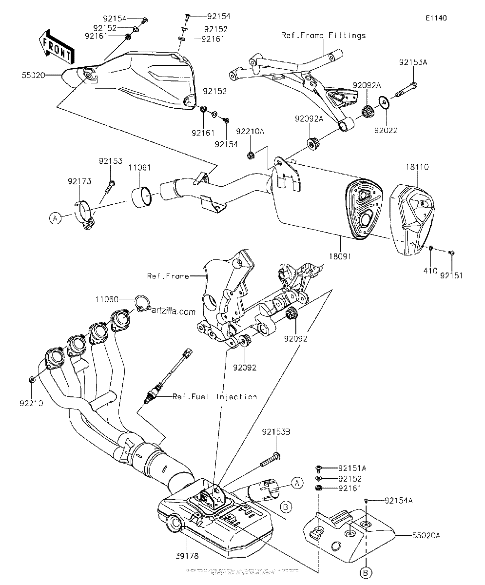 Diagrama de MUFFLER S