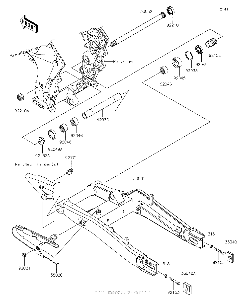 Diagrama de SWINGARM