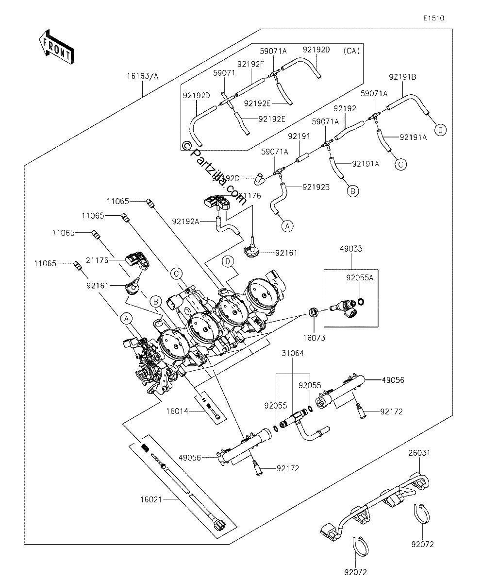 Diagrama de THROTTLE