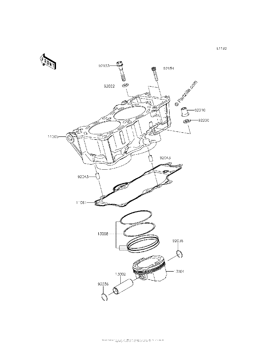 Diagrama de CYLINDER PISTON S