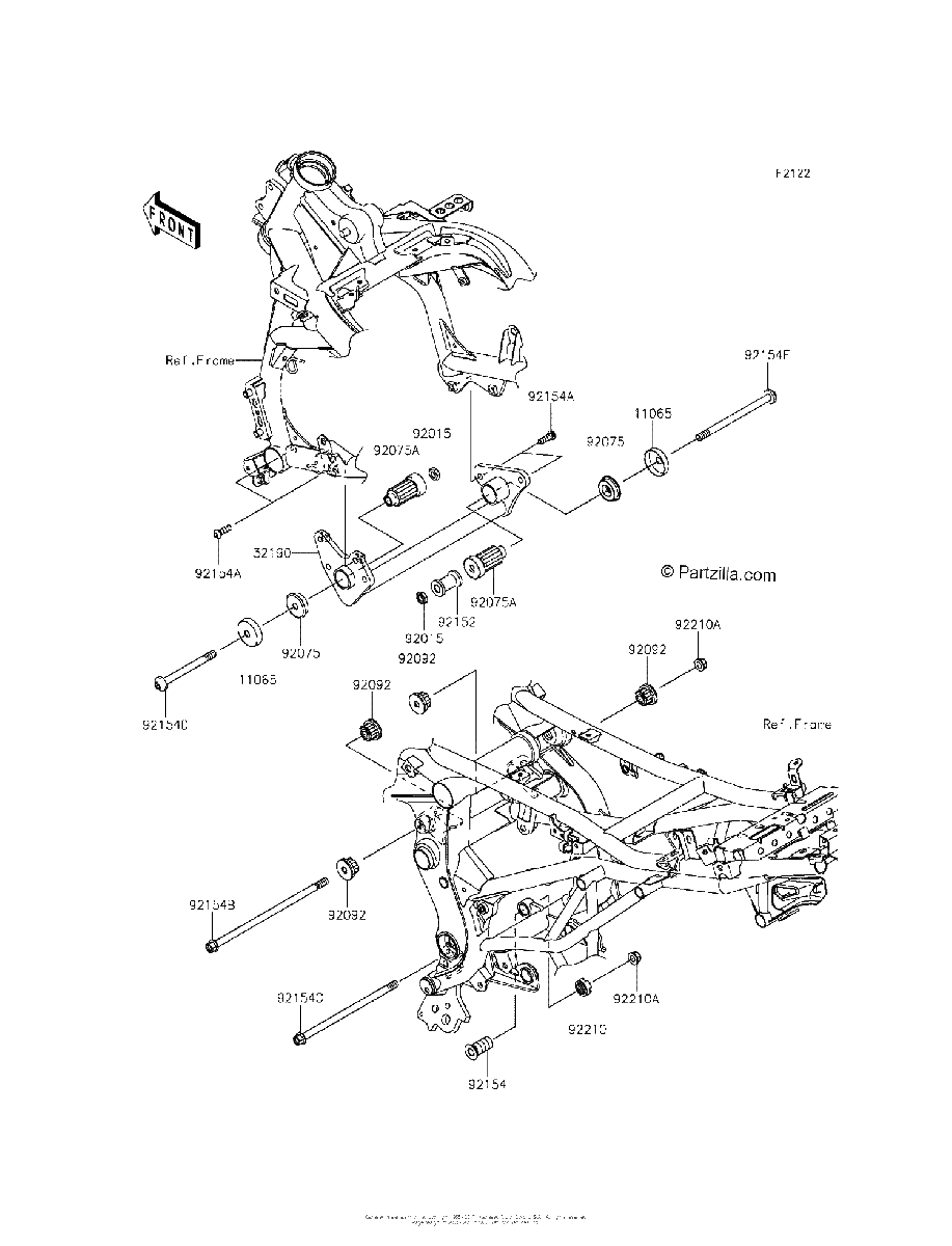 Diagrama de ENGINE MOUNT