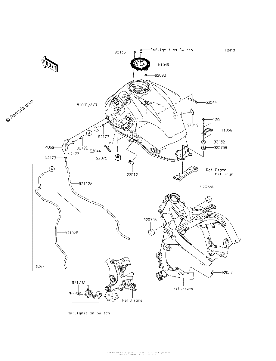 Diagrama de FUEL TANK
