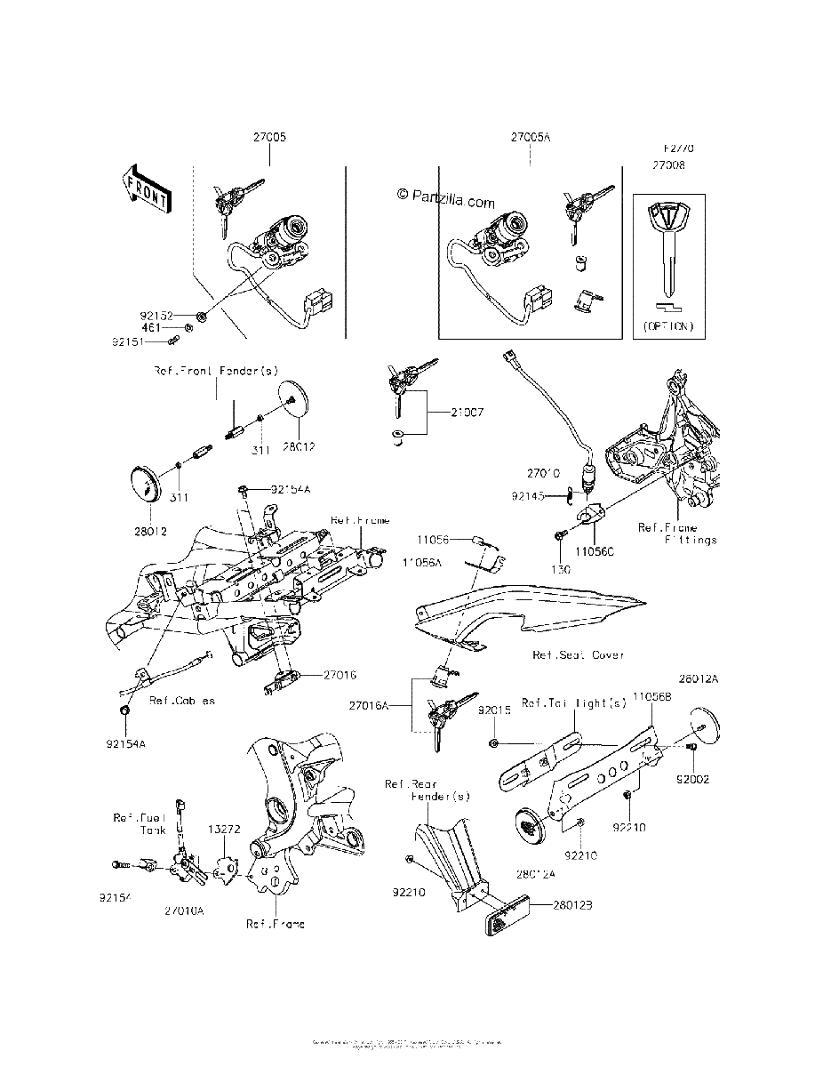 Diagrama de IGNITION SWITCH