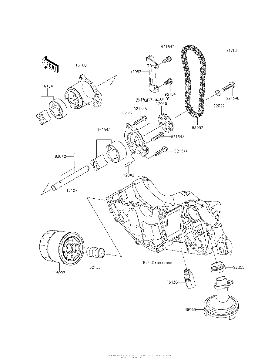 Diagrama de OIL PUMP
