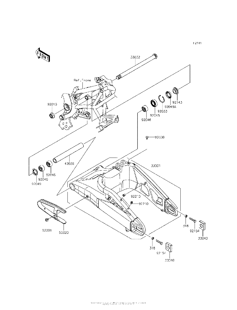 Diagrama de SWINGARM