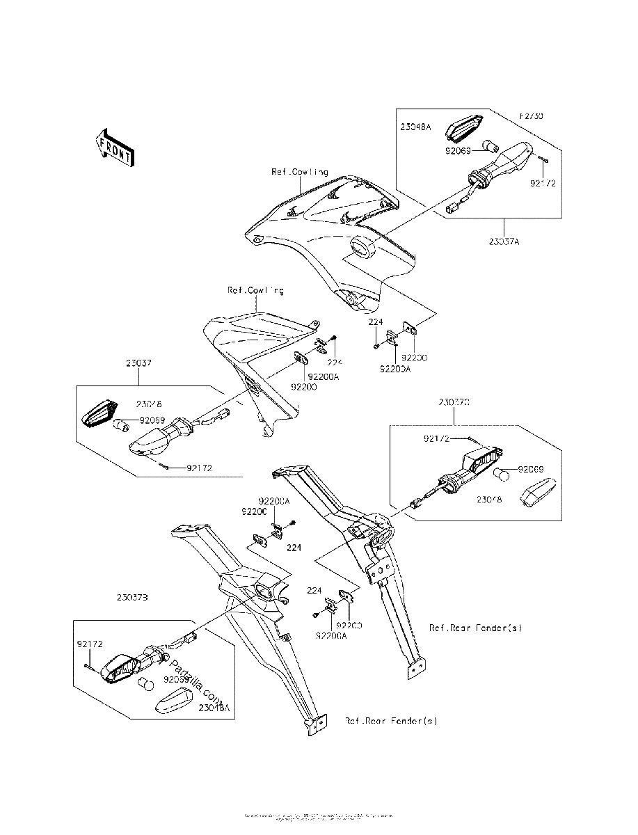 Diagrama de TURN SIGNALS