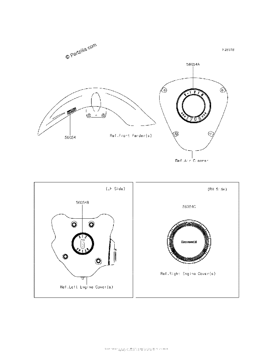 Diagrama de DECALS M S BLACK KEF