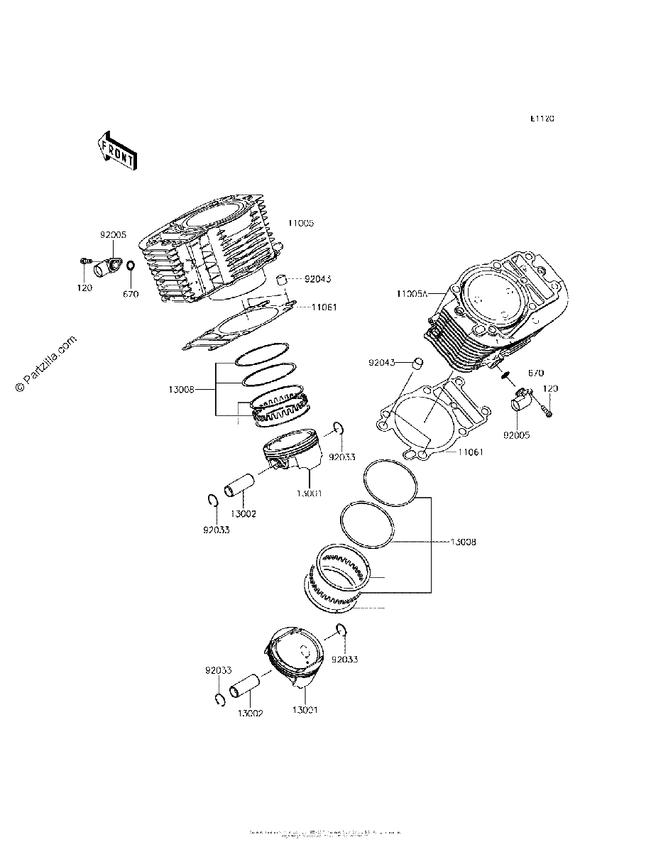 Diagrama de CYLINDER PISTON S